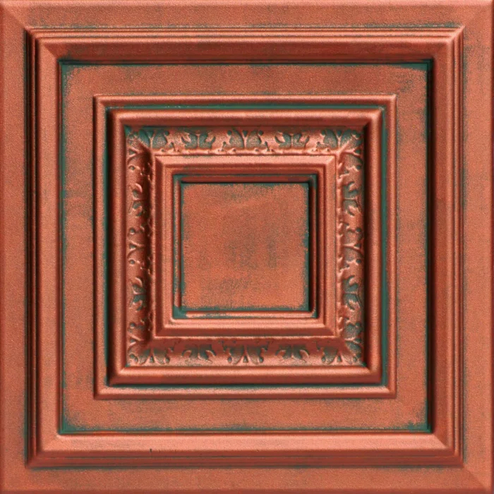 Chestnut Grove 1.6 ft. x 1.6 ft. Polystyrene Glue-up Ceiling Tile