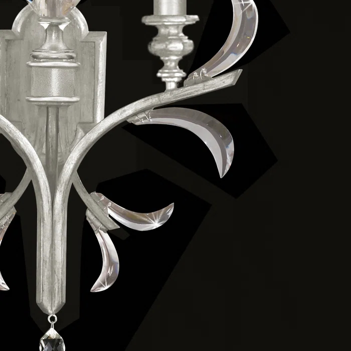 Fine Art Handcrafted Lighting Beveled Arcs 32" Sconce