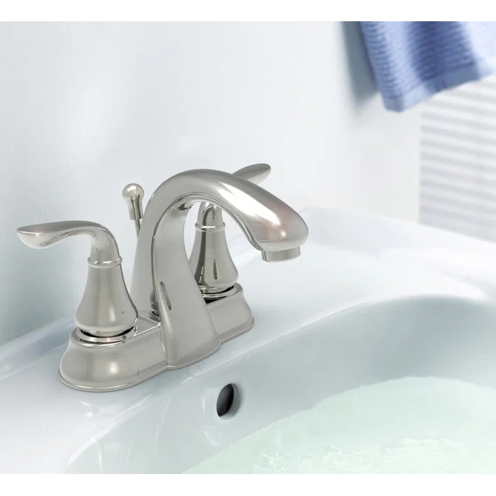 Kree Arc Collection Centerset Bathroom Faucet with Drain Assembly
