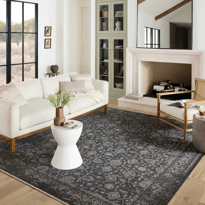 Vance Black Rug