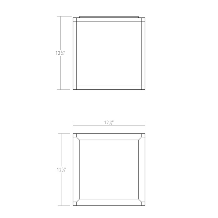 Cubix LED Flush Mount