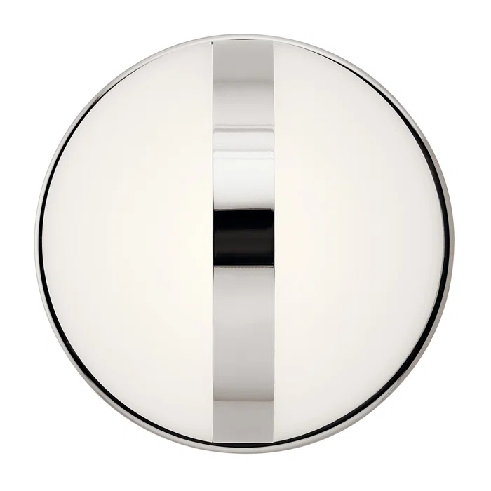 5.25 Inch 12W 1 Led Wall Sconce-Polished Nickel Finish Elan Lighting 85090Pn