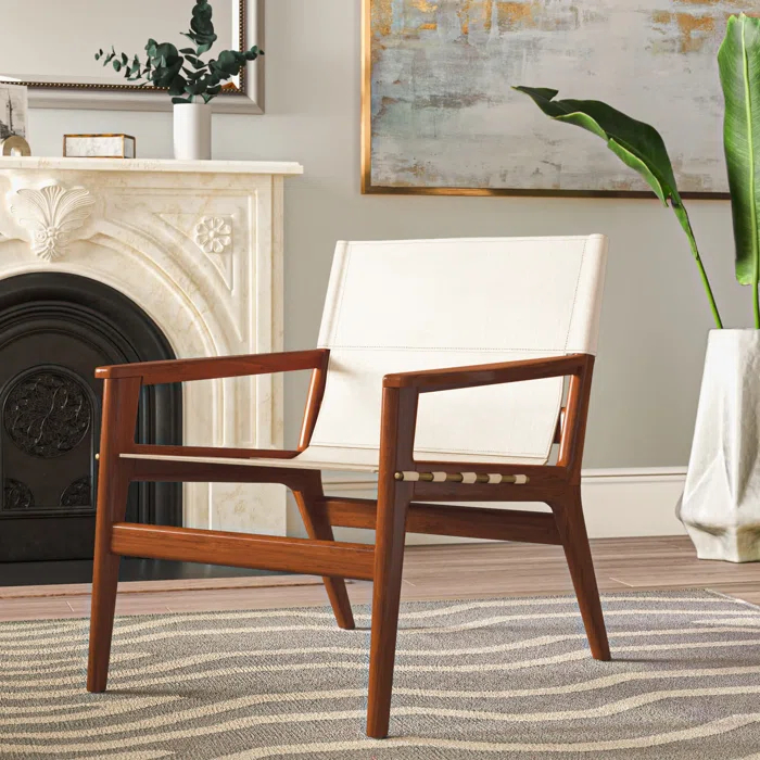 Tesso Genuine Leather Armchair