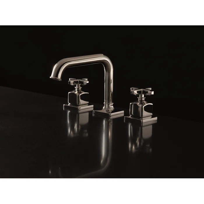 Apothecary Widespread Lavatory Faucet With U-Spout