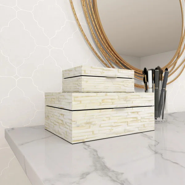 2 - Piece Handmade Decorative Box