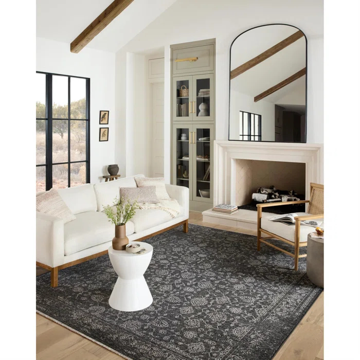 Vance Black Rug