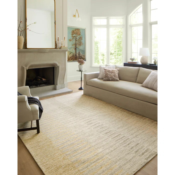 Chris Loves Julia x Loloi Chris Collection CHR-01 Dove / Santa Fe, Transitional  Area Rug