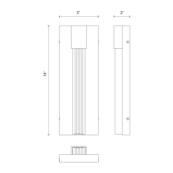 Alora Lighting Kismet Dimmable LED Bath Sconce