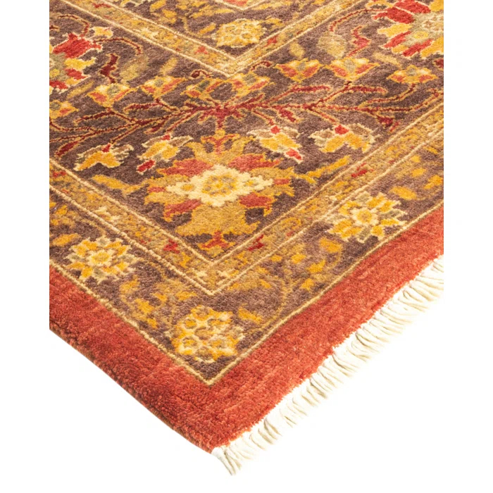 Haynie One-of-a-Kind 7' 10" X 9' 4" Hand Knotted Area Rug