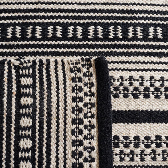 Union Rustic Annia Flat Weave Cotton Southwestern Rug
