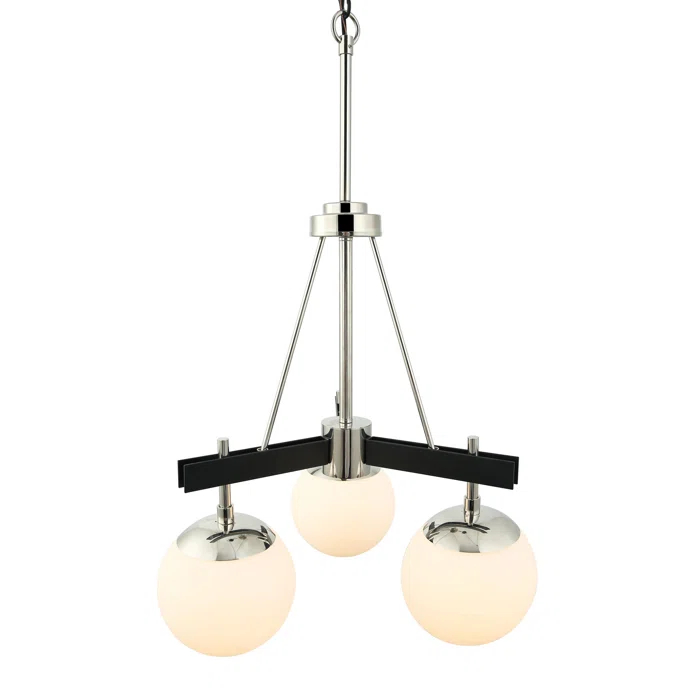 Allie 3 - Light Dimmable Globe Chandelier