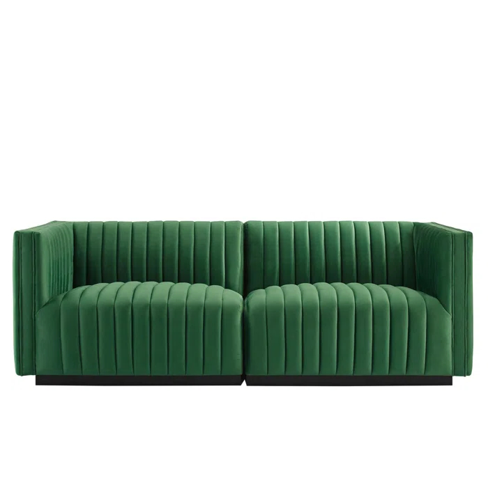 73'' Velvet Sofa