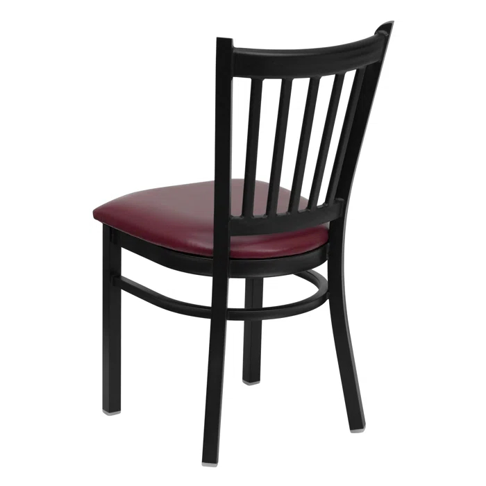 Flash Furniture Hercules Prompton Modern Vertical Back Metal Restaurant Chairs by Flash Furniture (Set of 2)