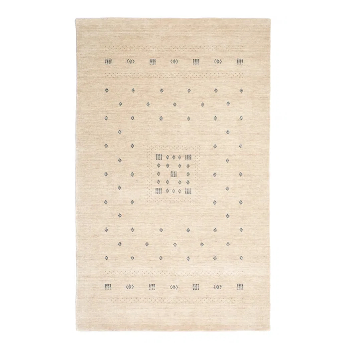 Cyrena Hand-Loomed Wool Rug - Natural / 6' x 9'