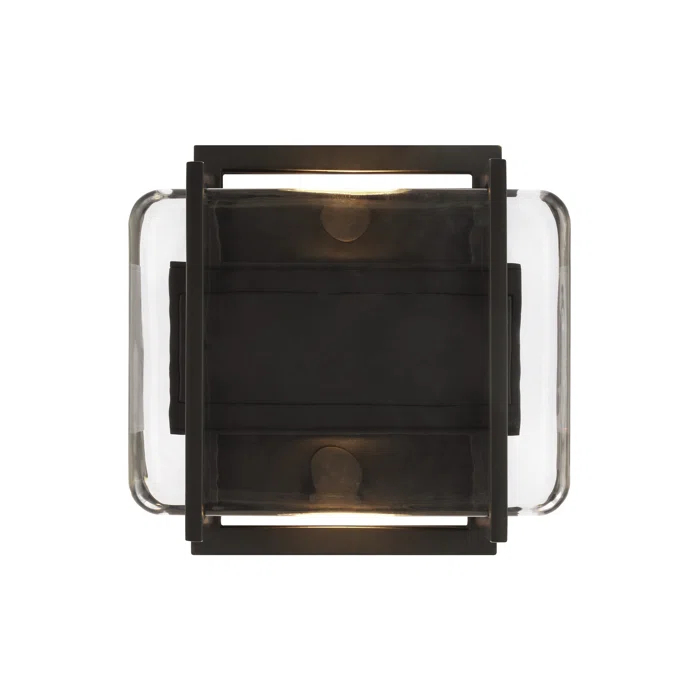 Duelle Nightshade Black Dimmable LED Wall Sconce