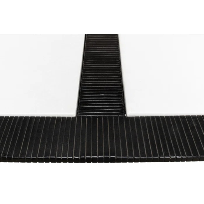Ridged Console Table