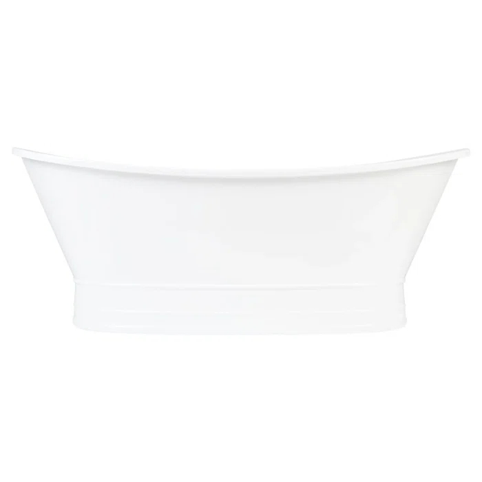 69" Desborough Acrylic Freestanding Soaking Bathtub