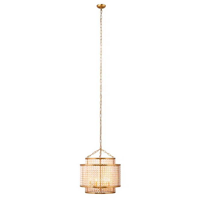 Pacific 6 - Light Dimmable Cylinder Chandelier