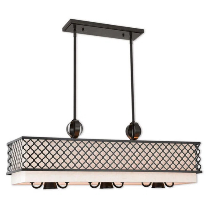 9 - Light Square / Rectangle Chandelier