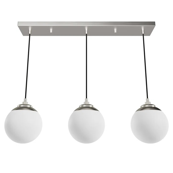 Hepburn 3 - Light Linear Globe Pendant