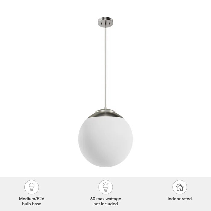 Hepburn 1 - Light Sphere Globe Pendant