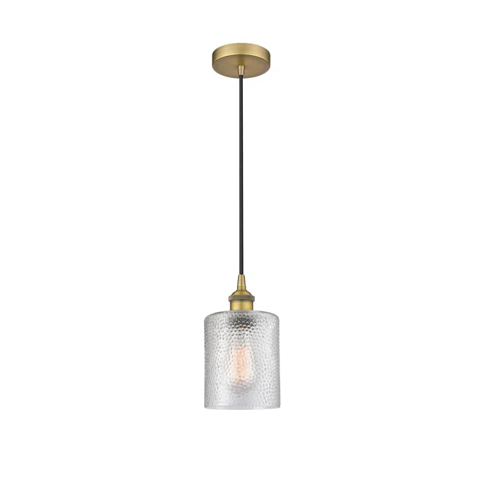 Cobbleskill 1 - Light Single Drop Pendant Pendant