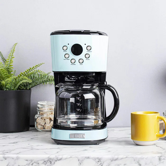 Haden Coffee Machine, 12 Cup Programmable Drip Coffee Maker