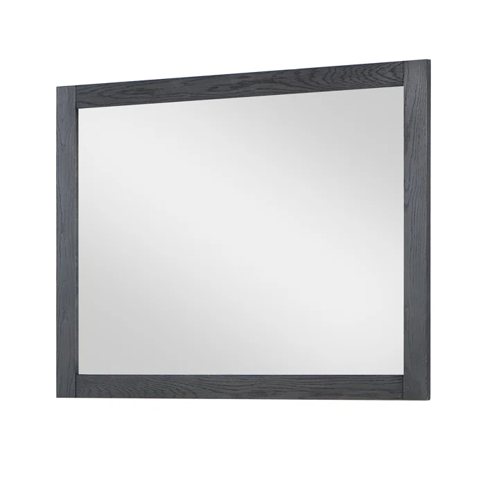 Ivy Wood Flat Wall Mirror