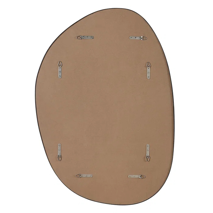 Renwil Bozeman 30 x 42 Irregular,Rectangular,Oval Framed Mirror