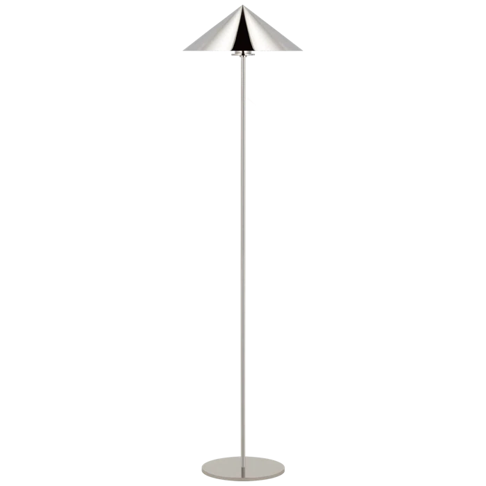 Thierry Floor Lamp - Polished Nickel