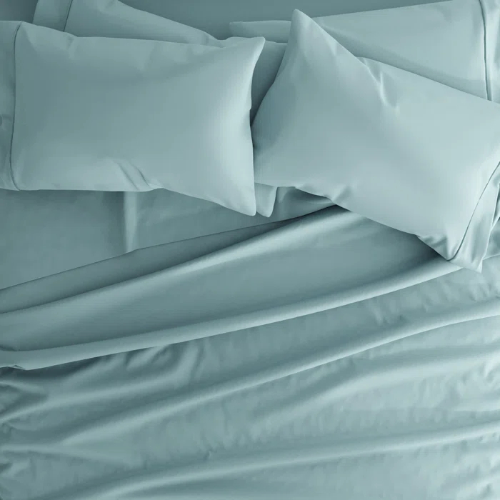 Simply Soft Brushed Microfiber Solid 6 Piece Sheet Set