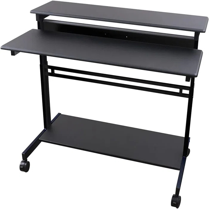 Stand Up Desk Store Rolling Adjustable Height Standing Desk