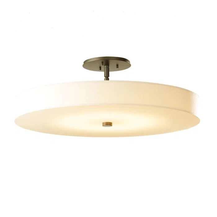 Disq 1 - Light 23" LED Semi Flush Mount