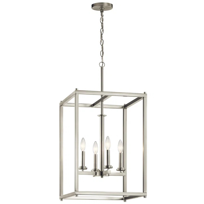 4 - Light Square / Rectangle Chandelier