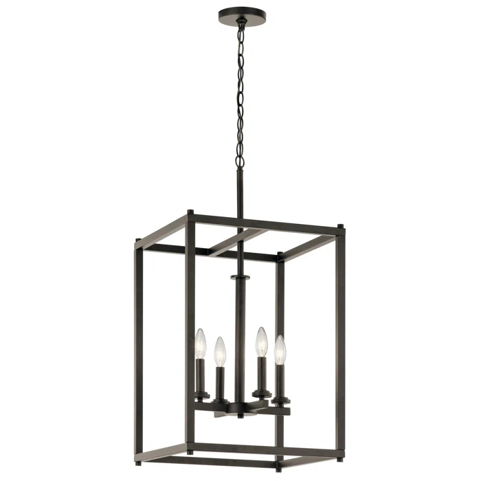 4 - Light Square / Rectangle Chandelier