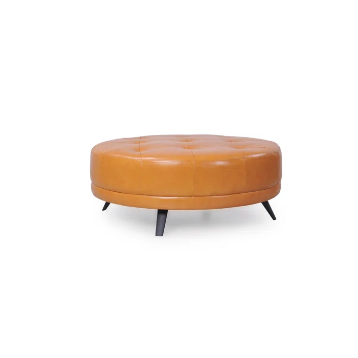 Moroni Casablanca Leather Ottoman