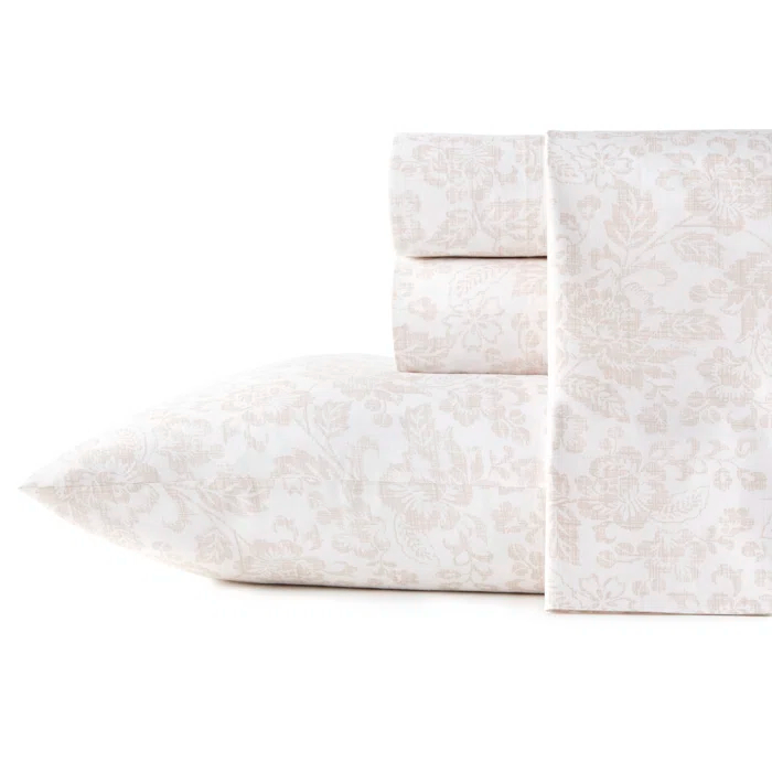 Stone Cottage Bedding Mae Stone Cottage Floral Cotton Percale Printed Sheet Set