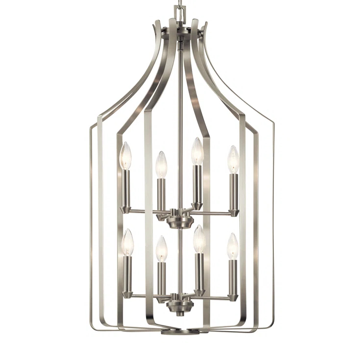Mercuri 8 - Light Lantern Geometric Chandelier
