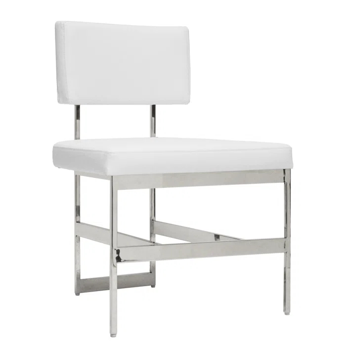 Shaw Upholstered Metal Side Chair