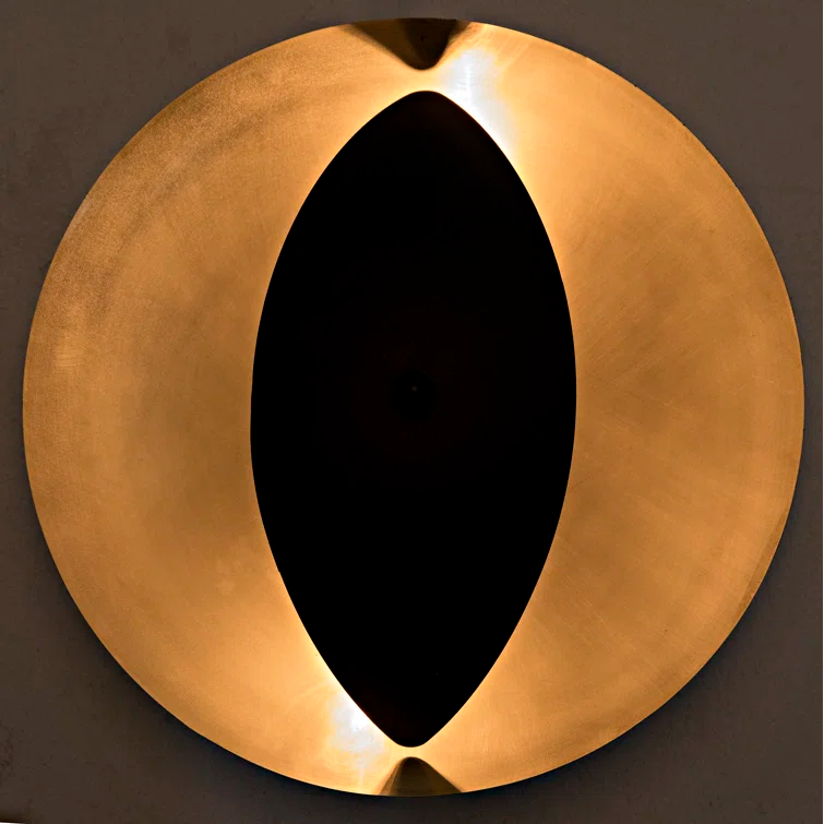 Bengal Steel Flush Mounted Sconce