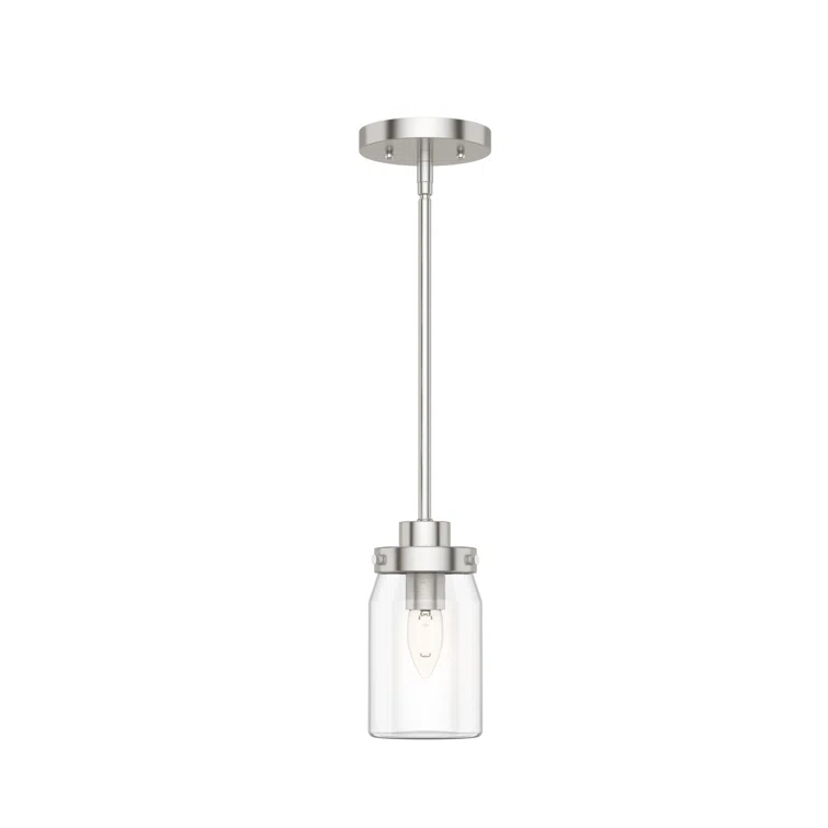 Devon Park 1 - Light Single Jar Pendant