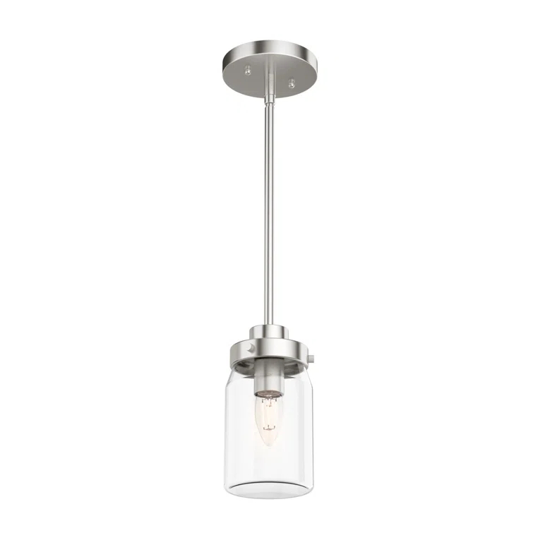 Devon Park 1 - Light Single Jar Pendant