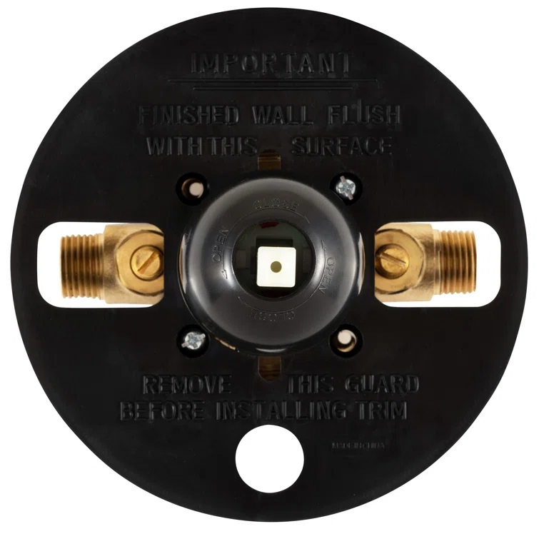 Tru-Temp Pressure Balanced Mixing Valve with Round Trim