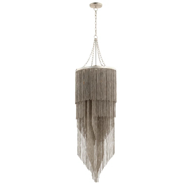 Cyan lighting - Divaza - 4 Light Chandelier-57 Inches Tall and 16 Inches Wide