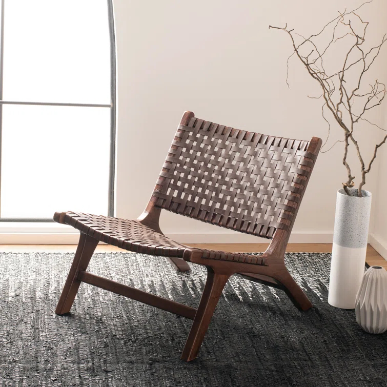 Denman Genuine Leather Side Chair