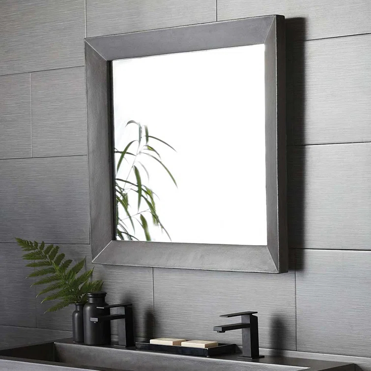 Modern & Contemporary Beveled Bathroom / Vanity Mirror