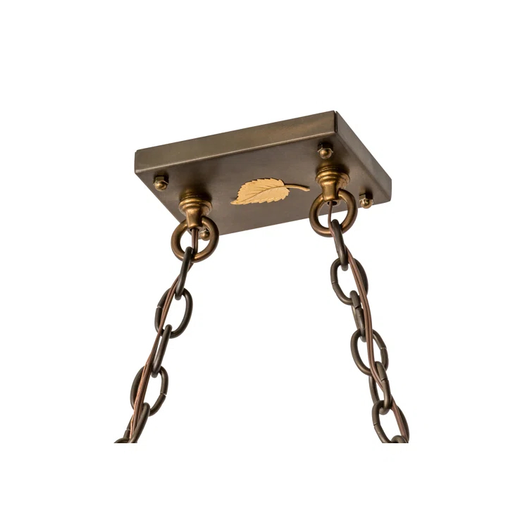 5 - Light Antique Copper Pool Table Lights Pendant