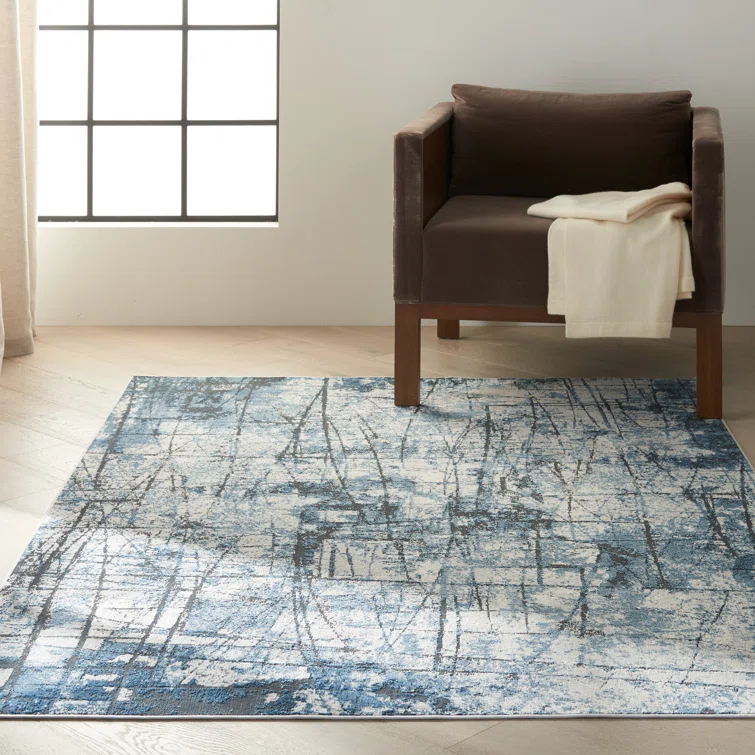 Vapor Abstract Rug