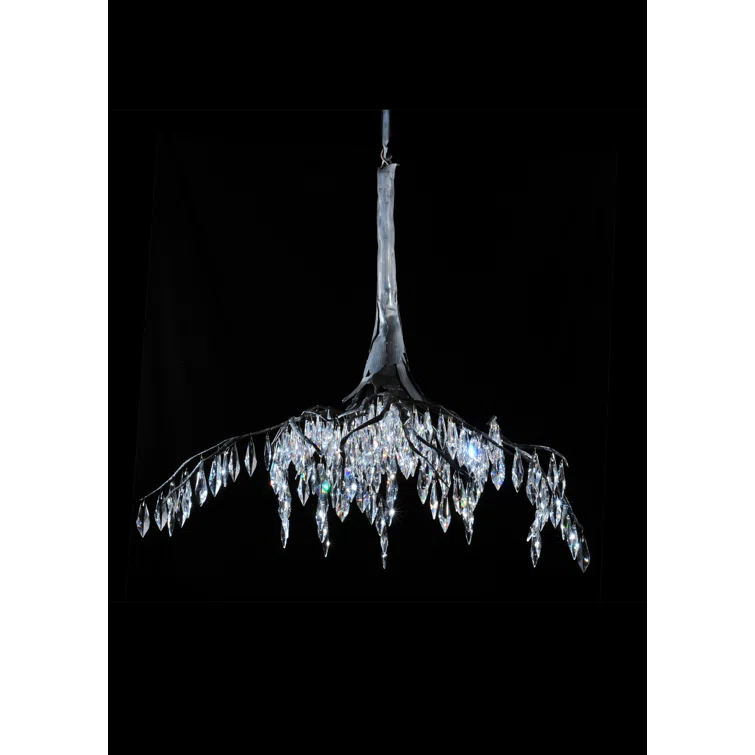 Meyda Lighting Winter At Stillwater Dimmable Geometric Chandelier