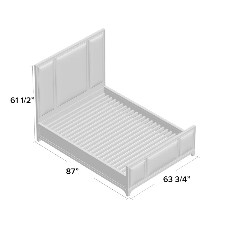 Newport Upholstered Standard Bed